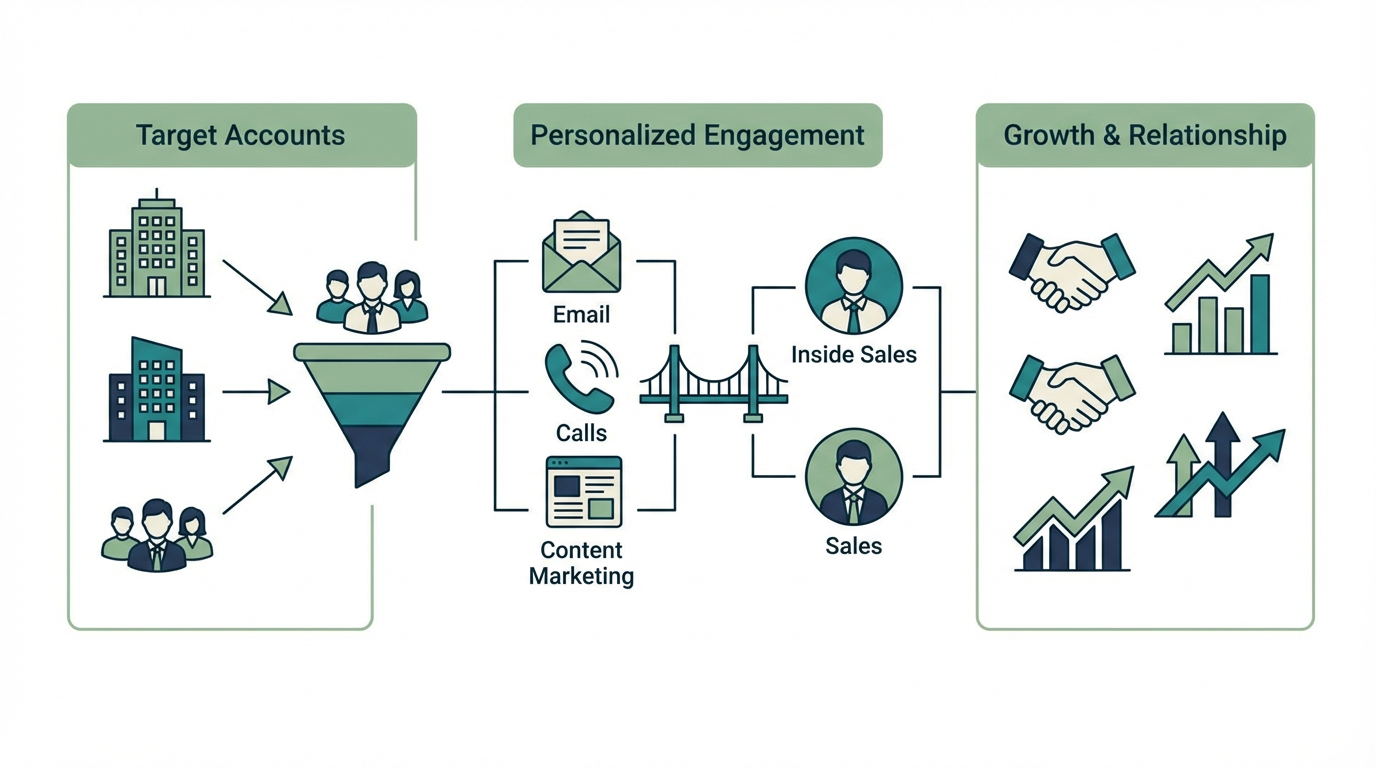 ABMとは？アカウントベースドマーケティングの意味、向く会社、始め方を整理する
