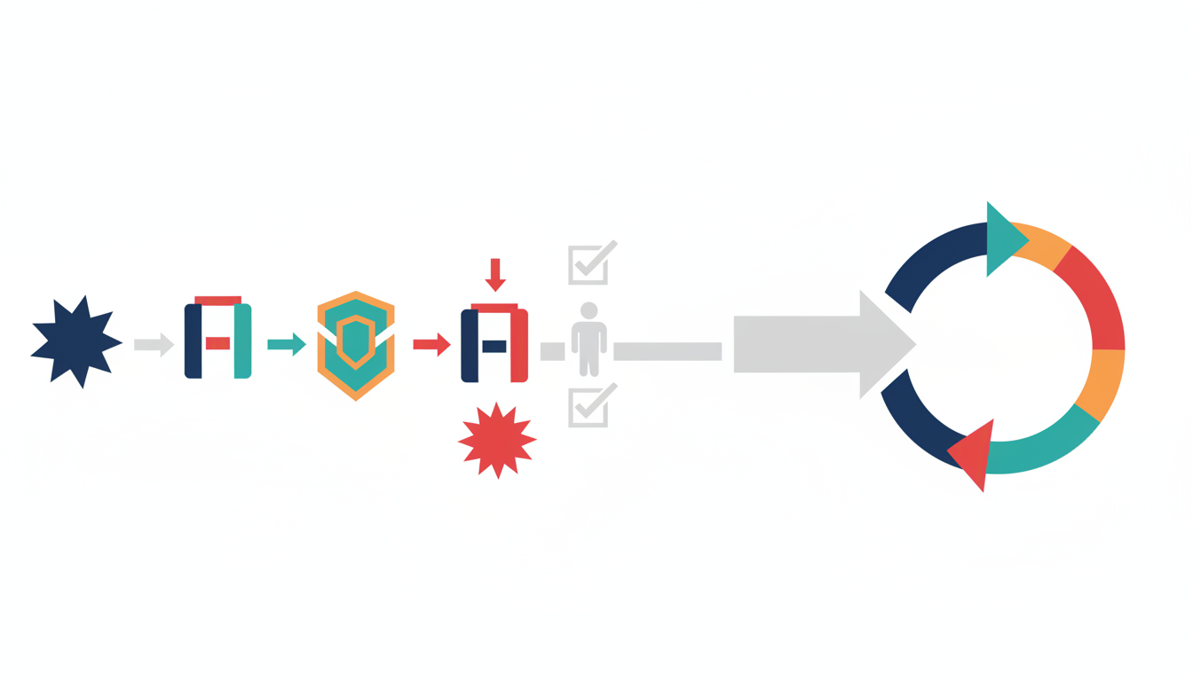 営業AIのAgent Evalsを、テストケース、評価軸、合格基準、人の確認、改善ループで整理した図