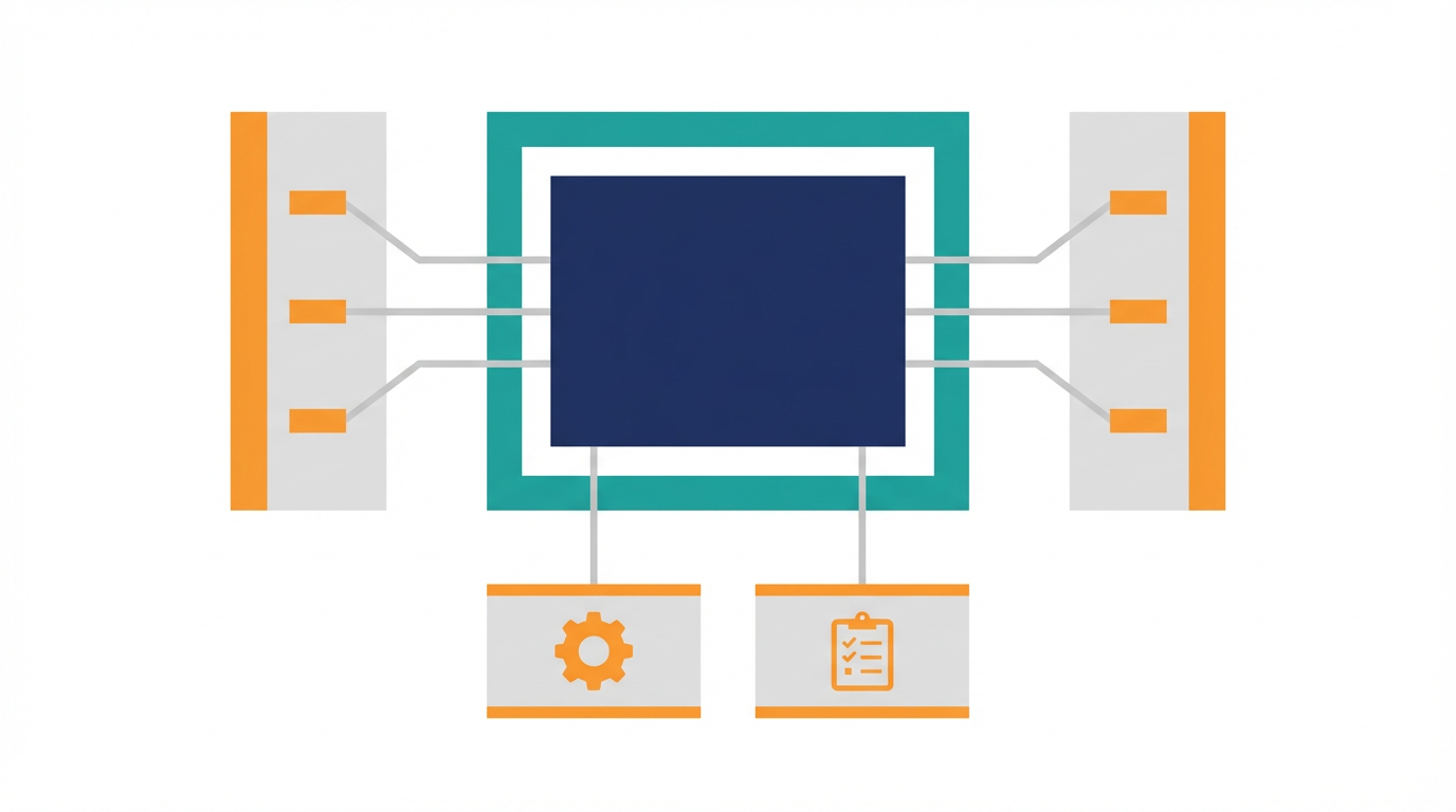 AIエージェント運用におけるモデル、ハーネス、スキル、MCP、プロジェクトルールの関係を整理した図