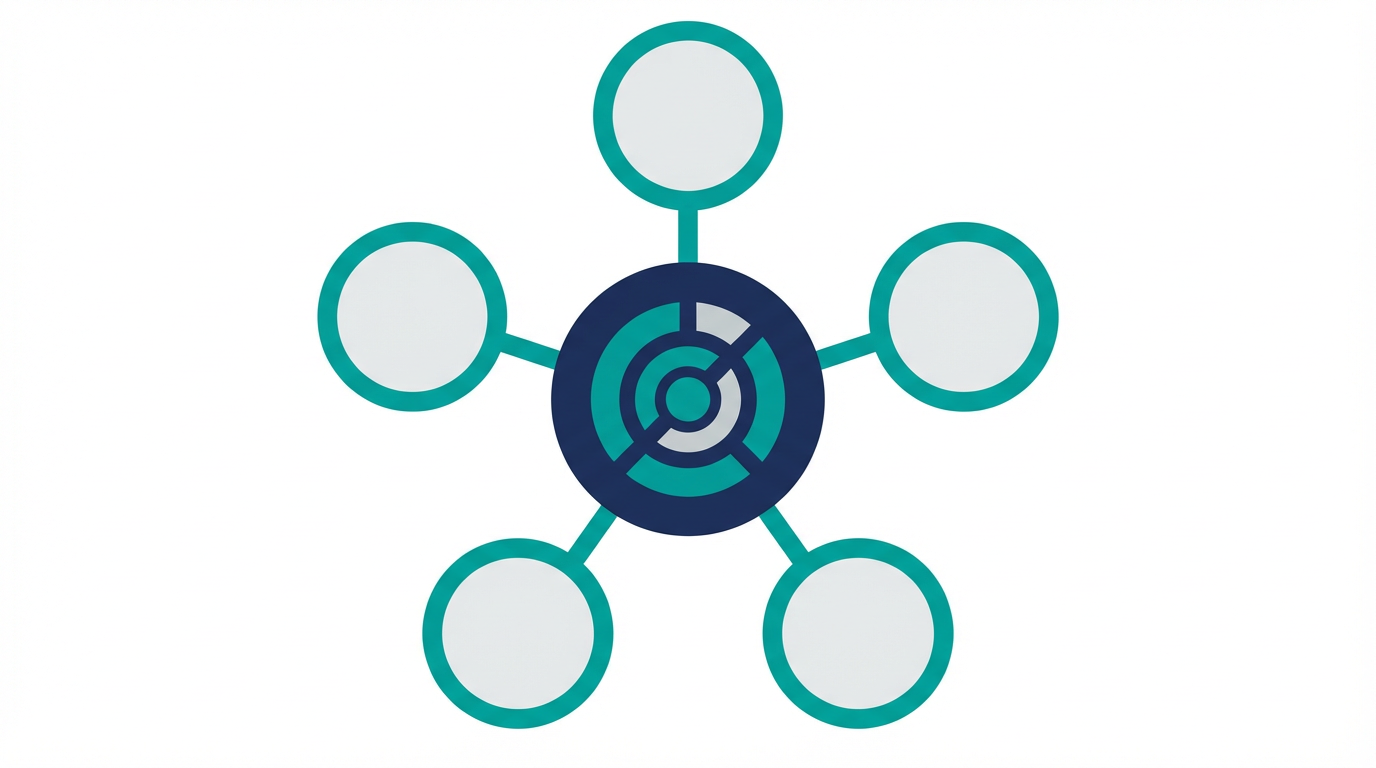 AI監査ログで確認すべき項目を、利用履歴、接続先、入力、出力、承認の5観点で整理した図