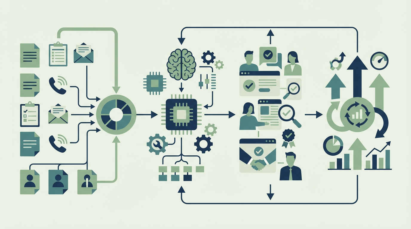 AI BPOで任せられる業務範囲｜営業・マーケ・バックオフィス