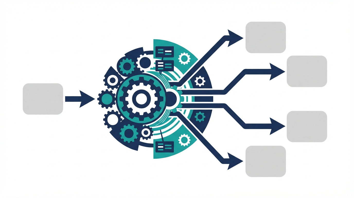 AIガバナンス運用レポートを、申請件数、承認率、差し戻し理由、例外案件で整理した図