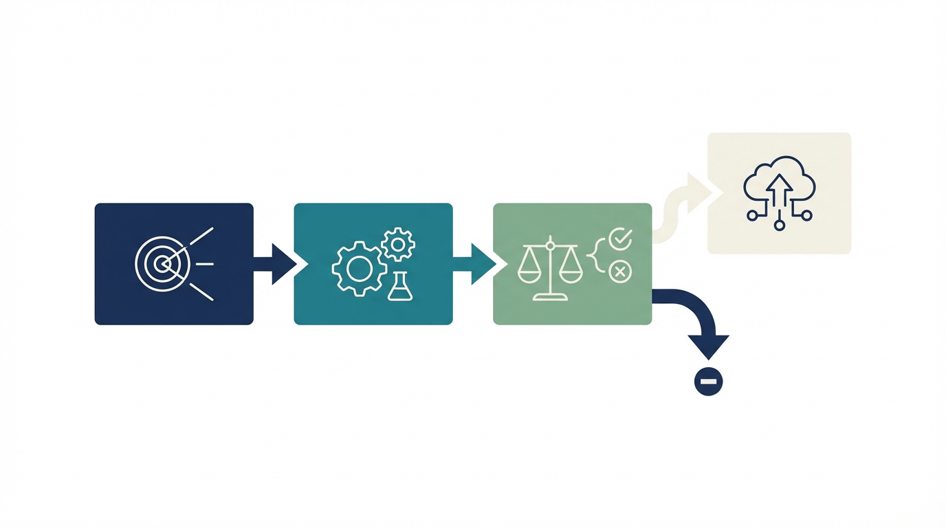 AI導入 PoCとは？テーマ選定、評価指標、本番移行までの進め方を整理する