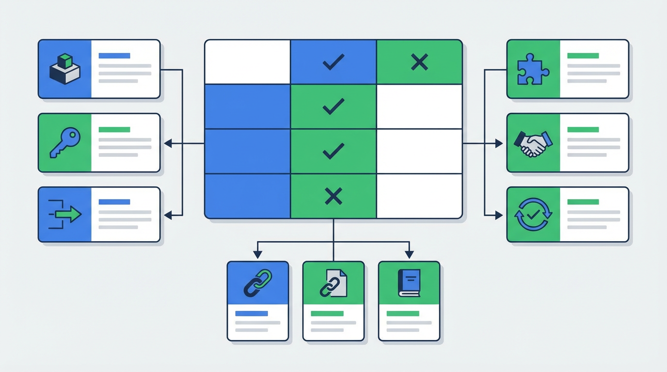 AI検索向け比較表設計とは？引用されやすい比較軸の作り方