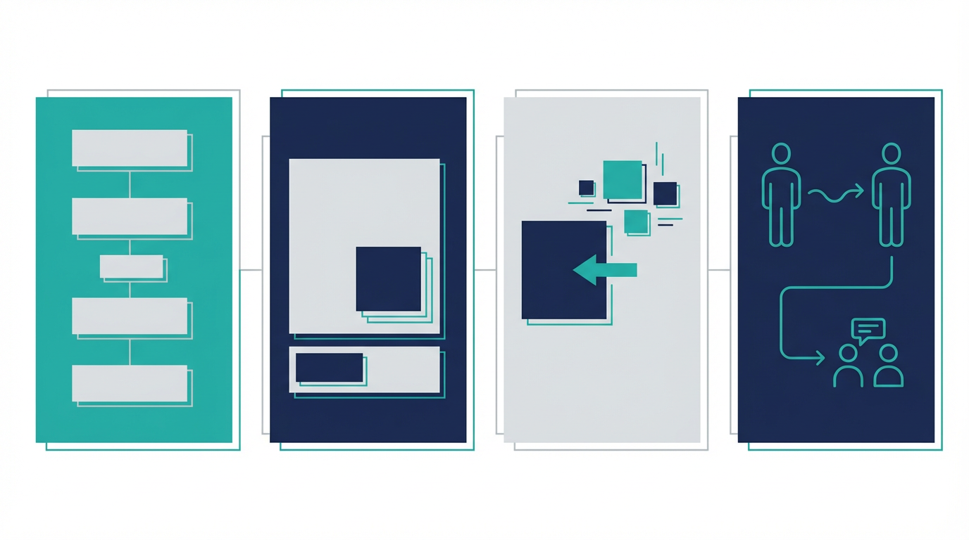 AI検索向け料金ページを、料金単位、含まれる範囲、追加費用、相談導線で整理した図