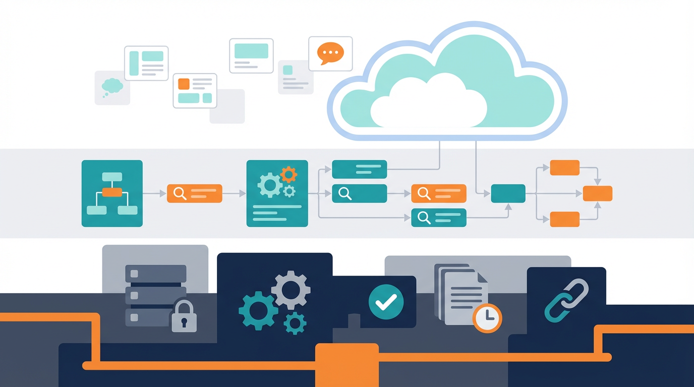 AIツールの代替リスクを、UI、ワークフロー、業務データ、ガバナンスの深さで整理した図