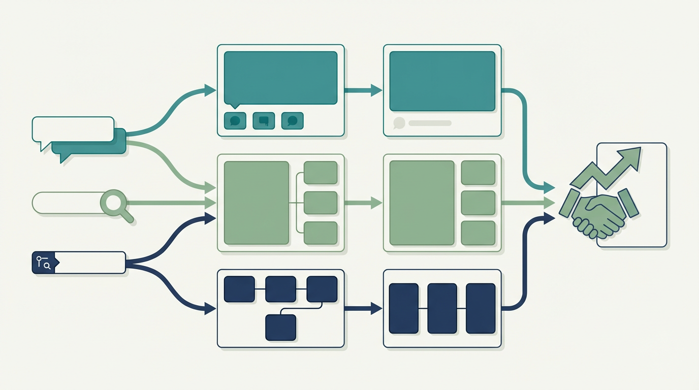 ChatGPT Search・Google AI Overview・Perplexity の違い 海外実務から見るBtoBの勝ち筋