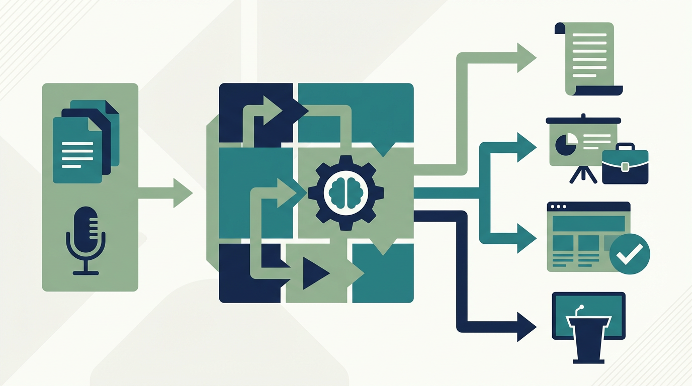 ケーススタディ制作にAIをどう使う？構成、要約、再利用までの運用設計