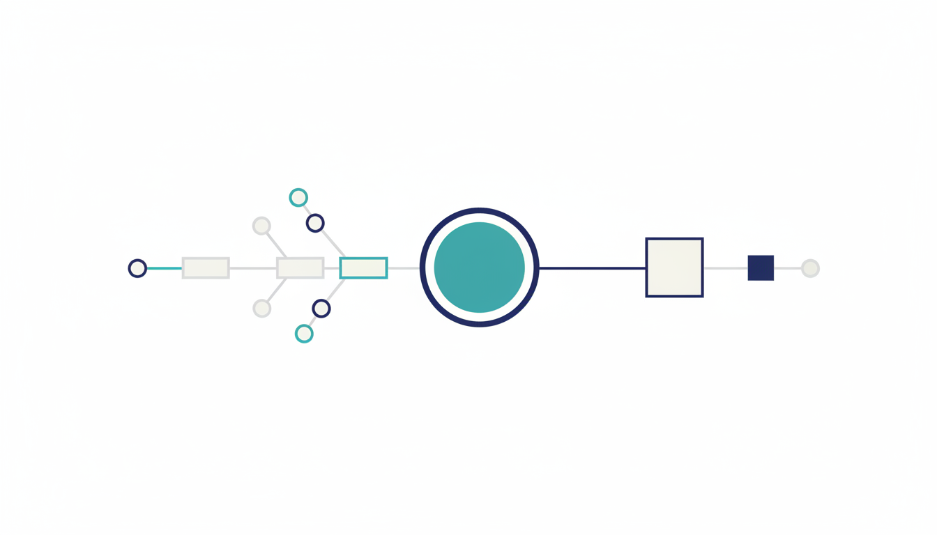 チャンピオン育成AIが推進者候補、支援材料、複線接点候補を整理する流れを示した図