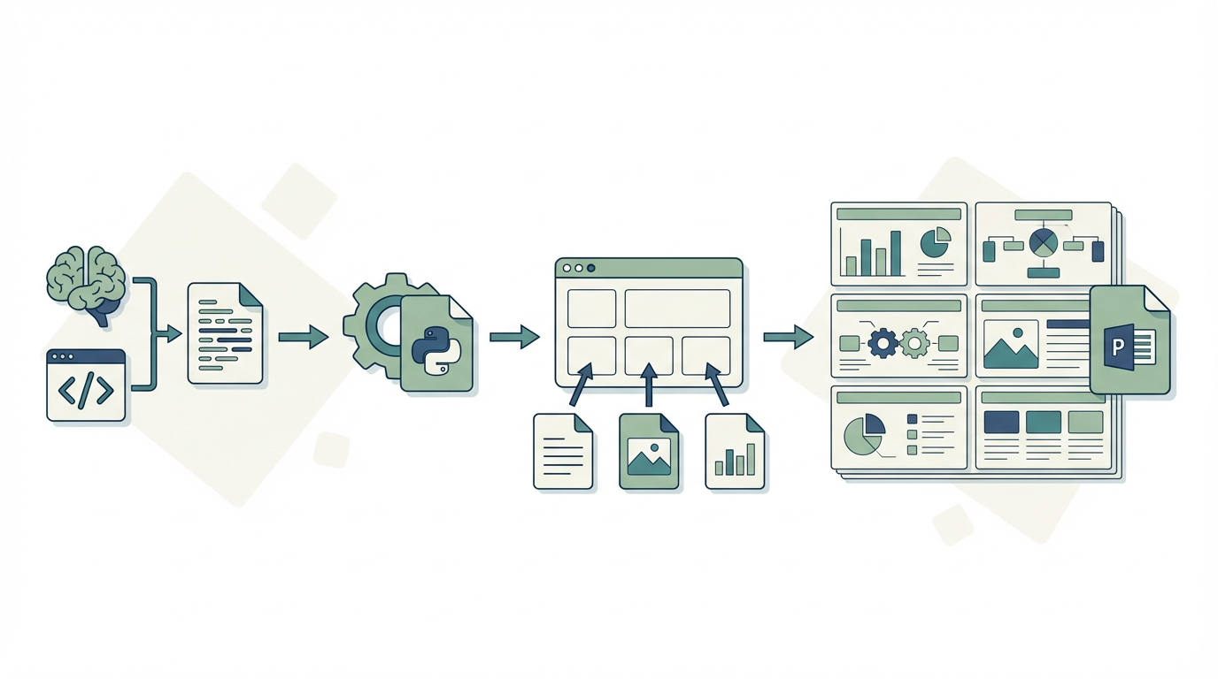 Claude Codeでパワポを自動生成する方法｜python-pptxでスライド作成を自動化する手順
