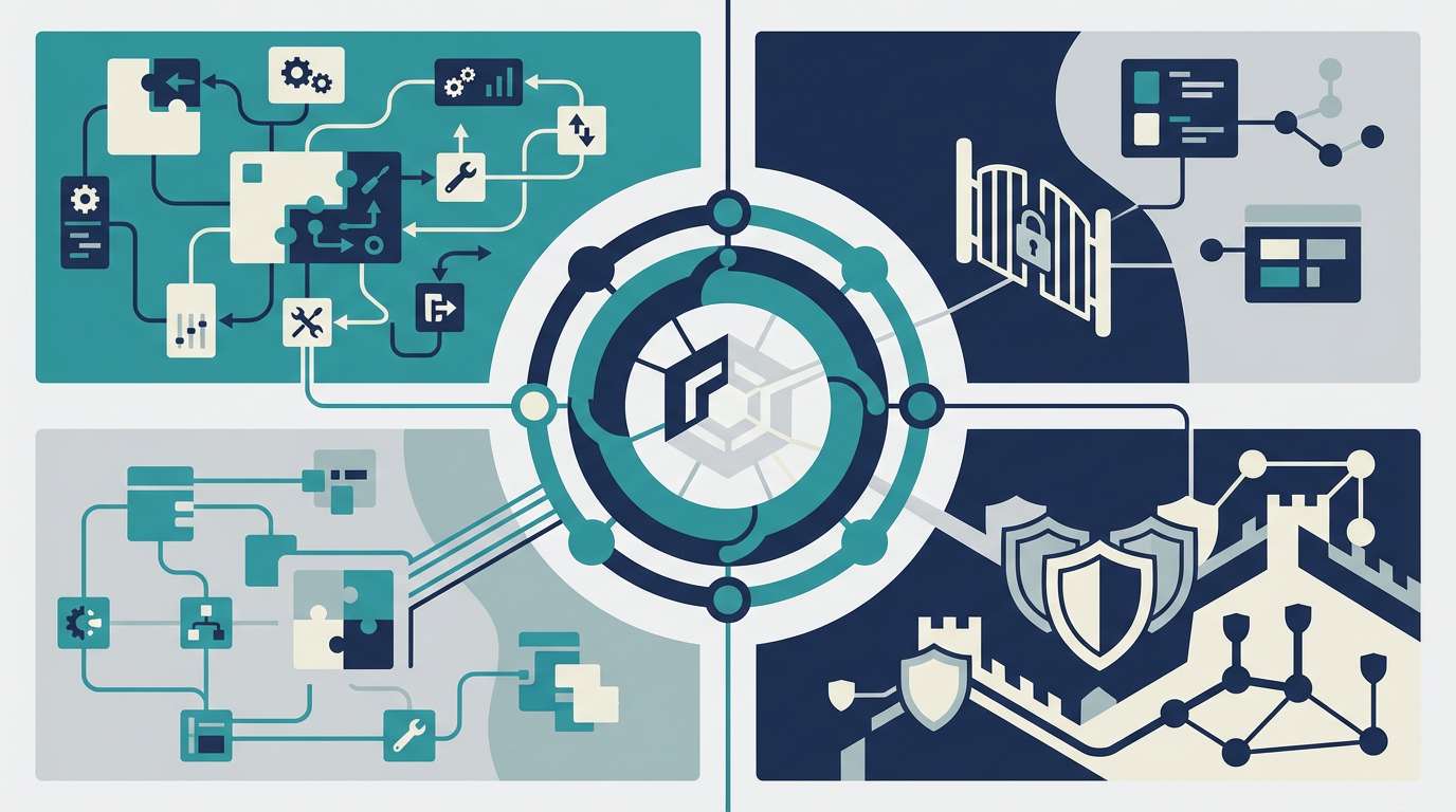 Claude Mythos Previewの公開情報を、モデル、提供形態、Glasswing、企業対応の4要素で整理した図