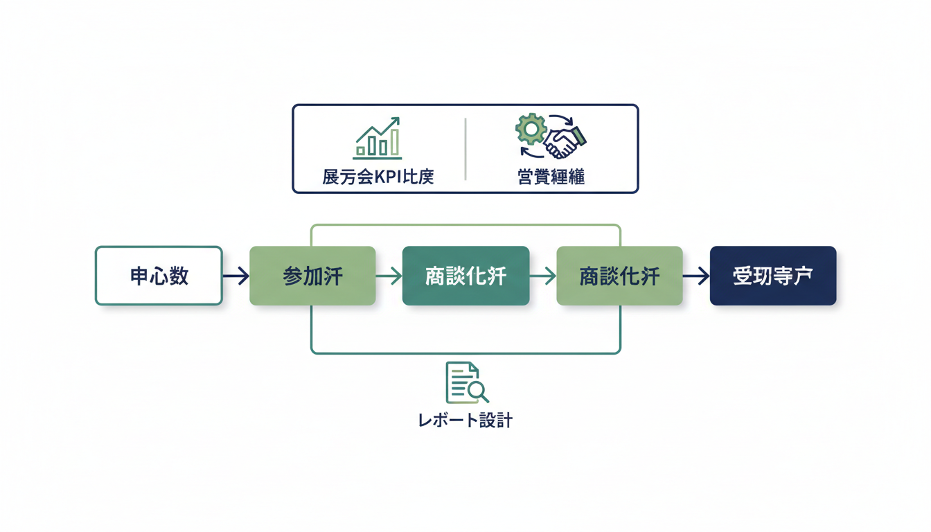 カンファレンスのKPI設計｜申込数だけで終わらない商談化指標の作り方