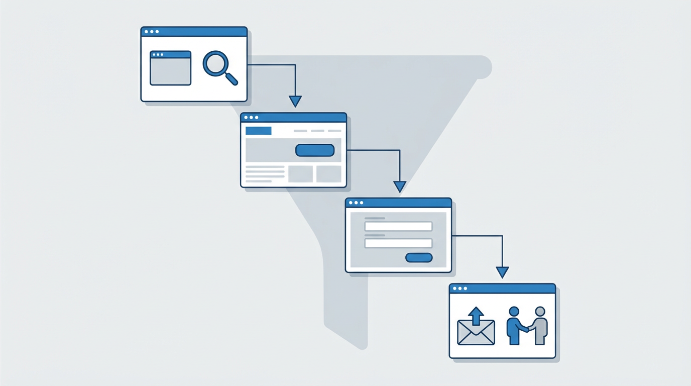 コンバージョンファネルとは？CVR・離脱率・ボトルネック改善の見方を整理する