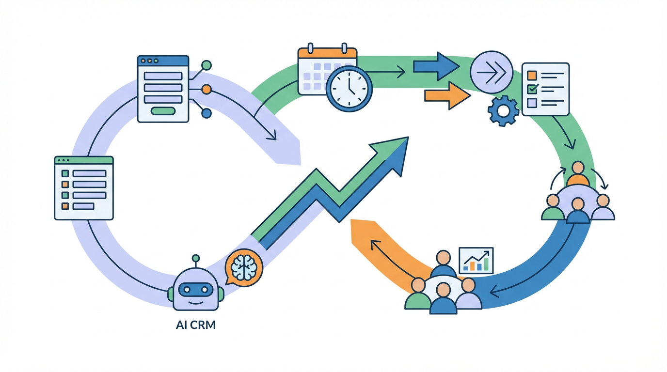 CRM運用を定着させる方法とは？入力される設計順と改善の進め方を実務で整理する