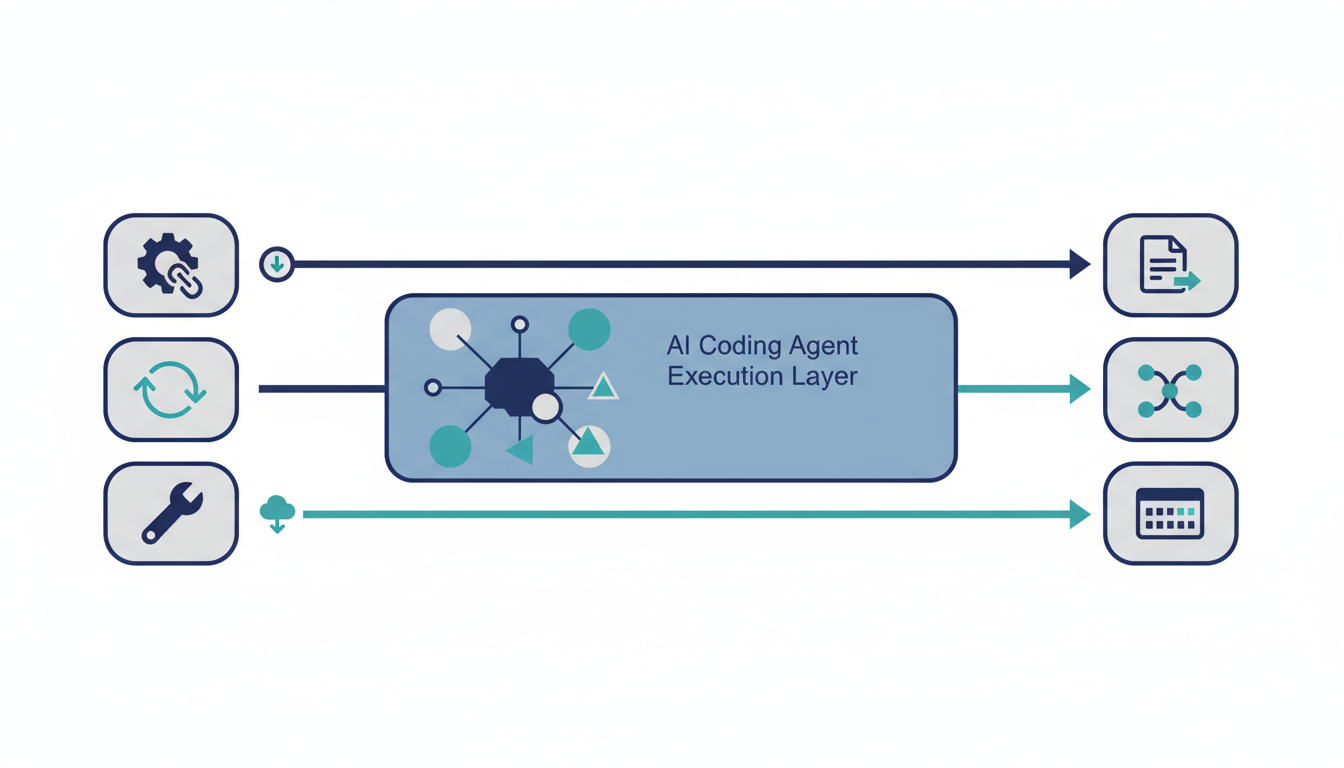 Cursor SDKを使い、課題やCI/CDのトリガーからAIエージェントがクラウドまたはローカルで実行され、PRや社内ツールへつながる流れを整理した図