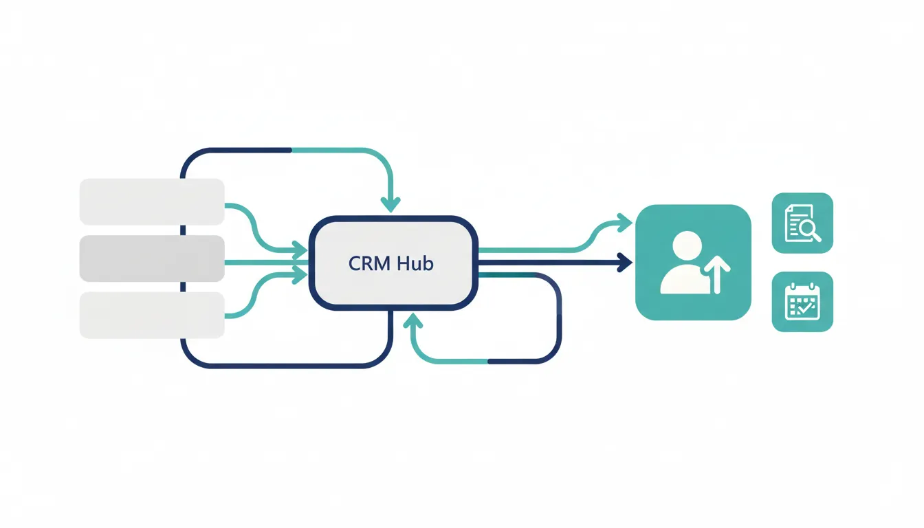 Dynamics 365 Sales Copilotを、Microsoft 365文脈、CRM連携、営業支援の流れで整理した図