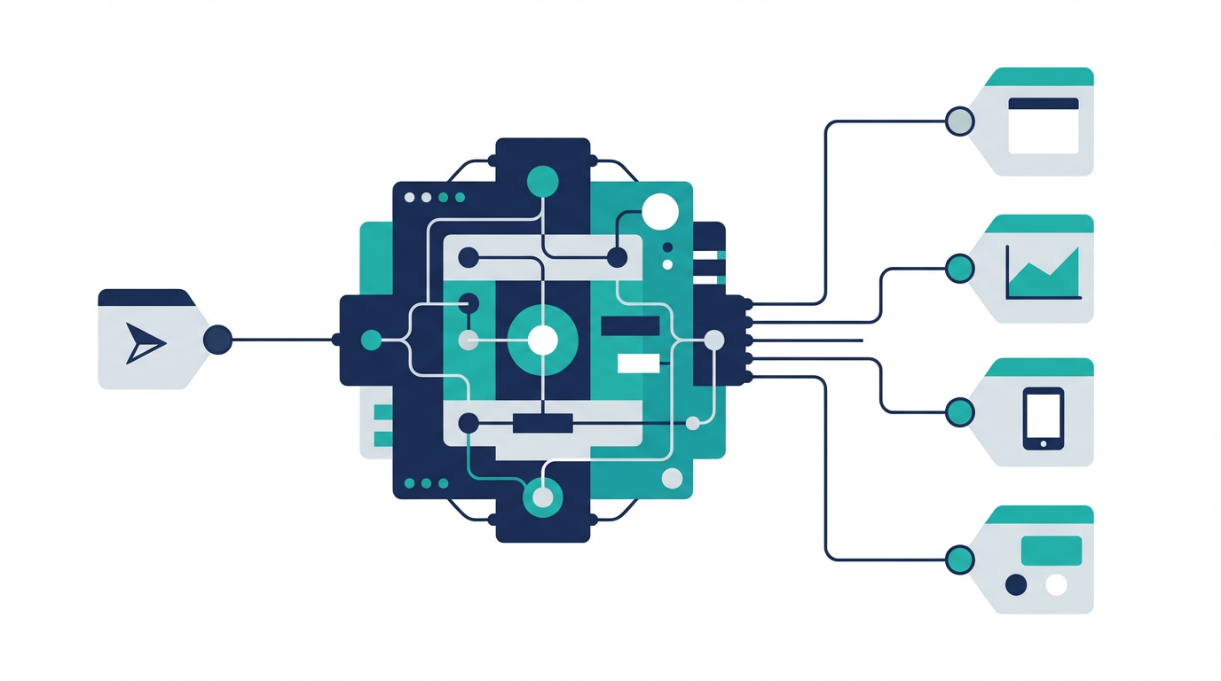 生成AI利用ルールを、対象業務、データ、要申請ライン、更新責任で整理した図