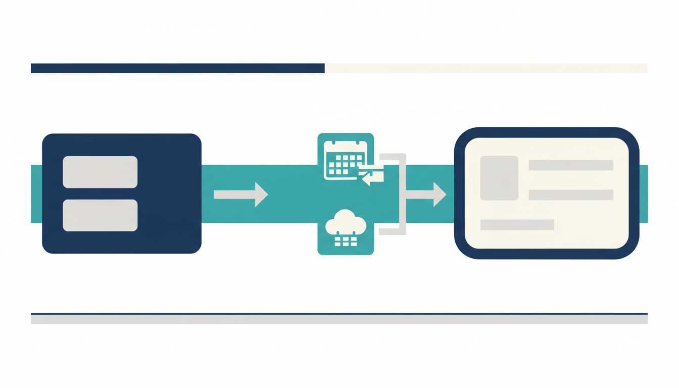 Gmailを起点に、カレンダーとDriveを組み合わせて顧客管理する構成を整理した図