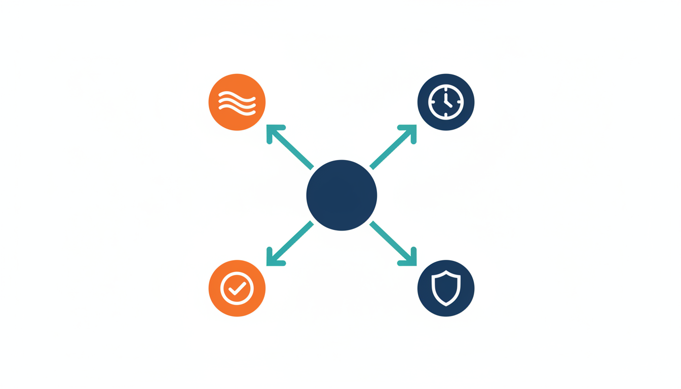 Google Workspace CRMの無料運用を、Gmail、Calendar、スプレッドシート、Driveの役割で整理した図