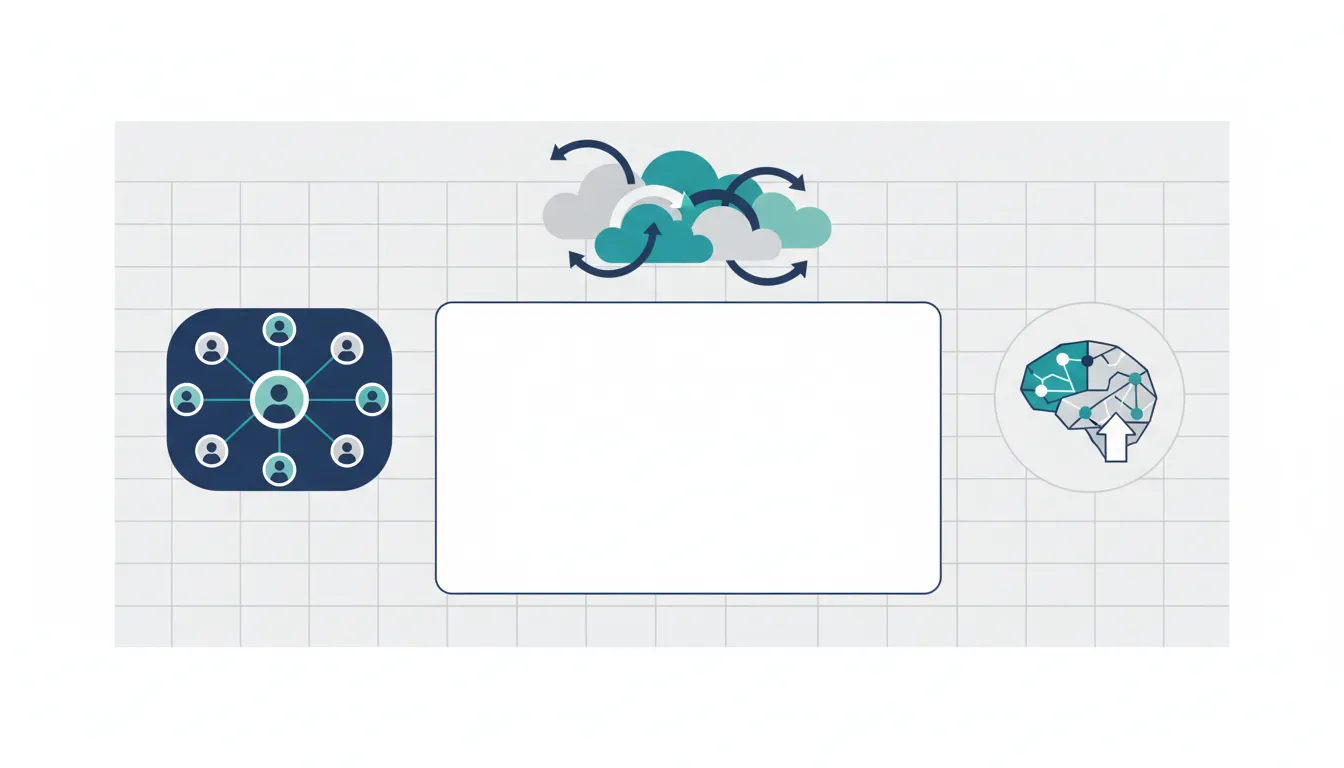 Workspace CRM運用とHubSpotの違いを7軸で示した図