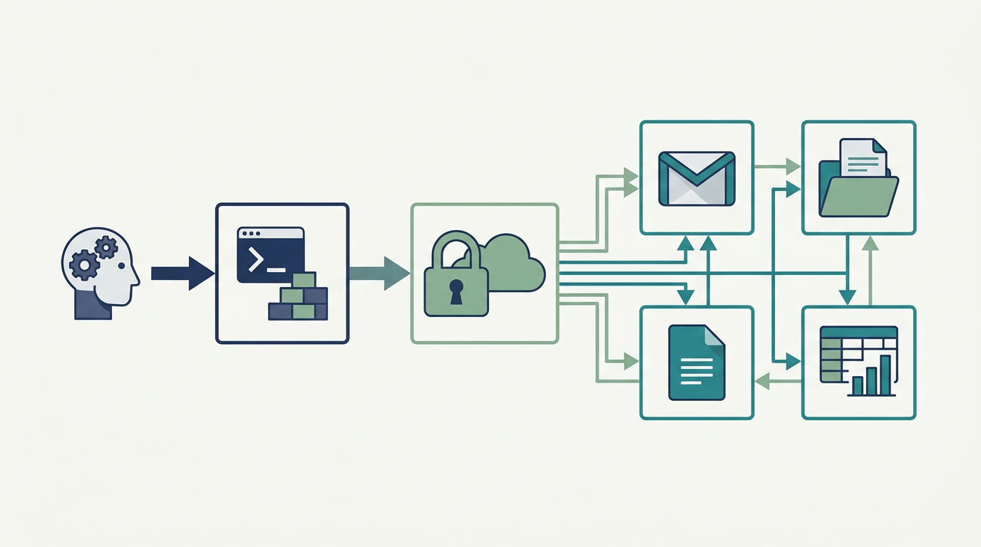Google Workspace MCP Serverとは？Gmail・Drive・Docs・SheetsをAIエージェントから扱う接続設計