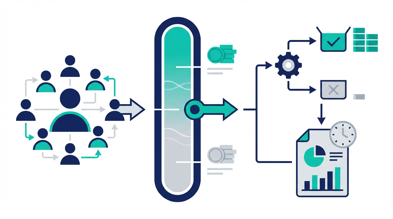 Google Workspace Quota log eventsを、クレジット消費、残量、消費率、追加配分、月次レポートの5観点で整理した図