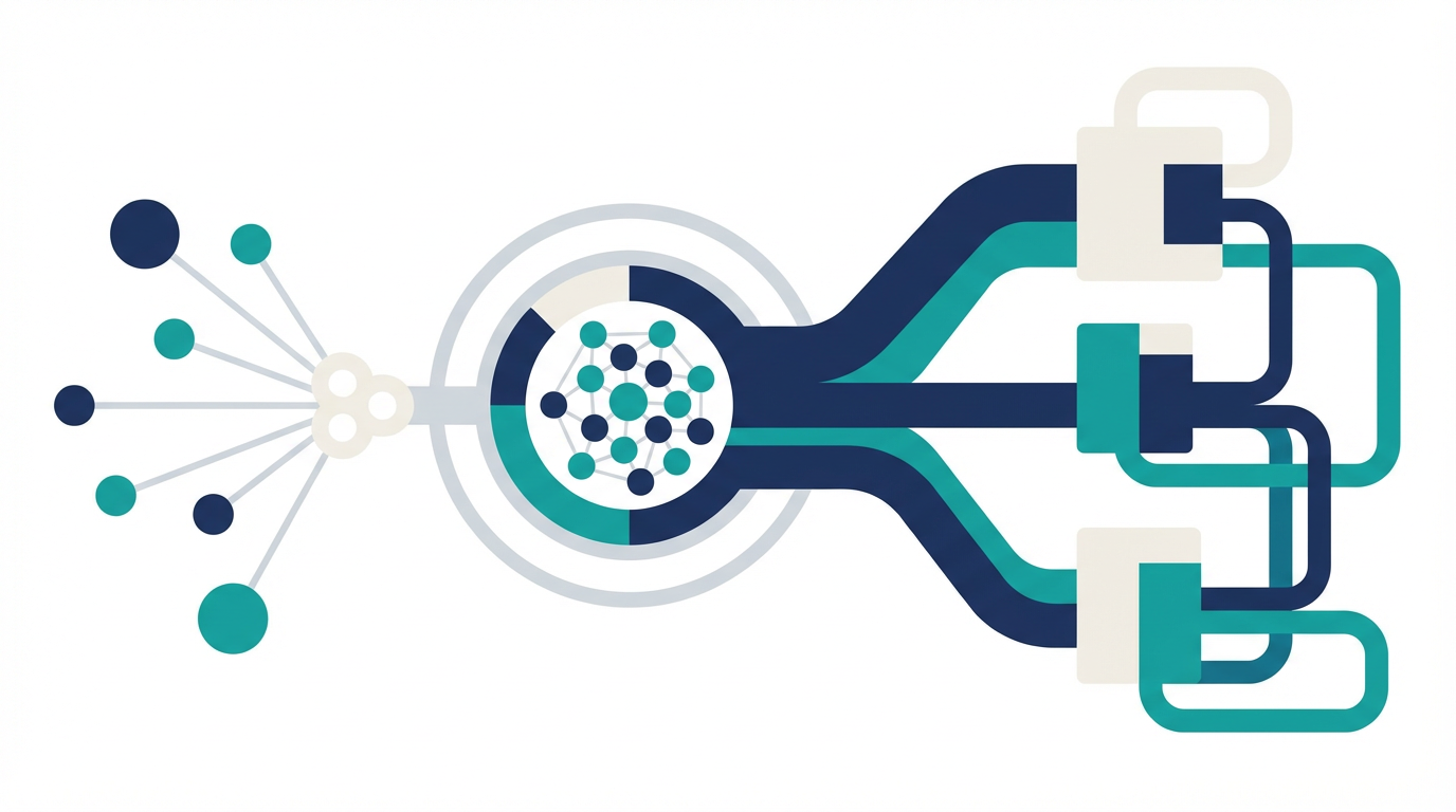 HubSpotをベンチャー企業が導入する判断を、成長フェーズ、営業人数、リード獲得、自動化、費用で整理した図