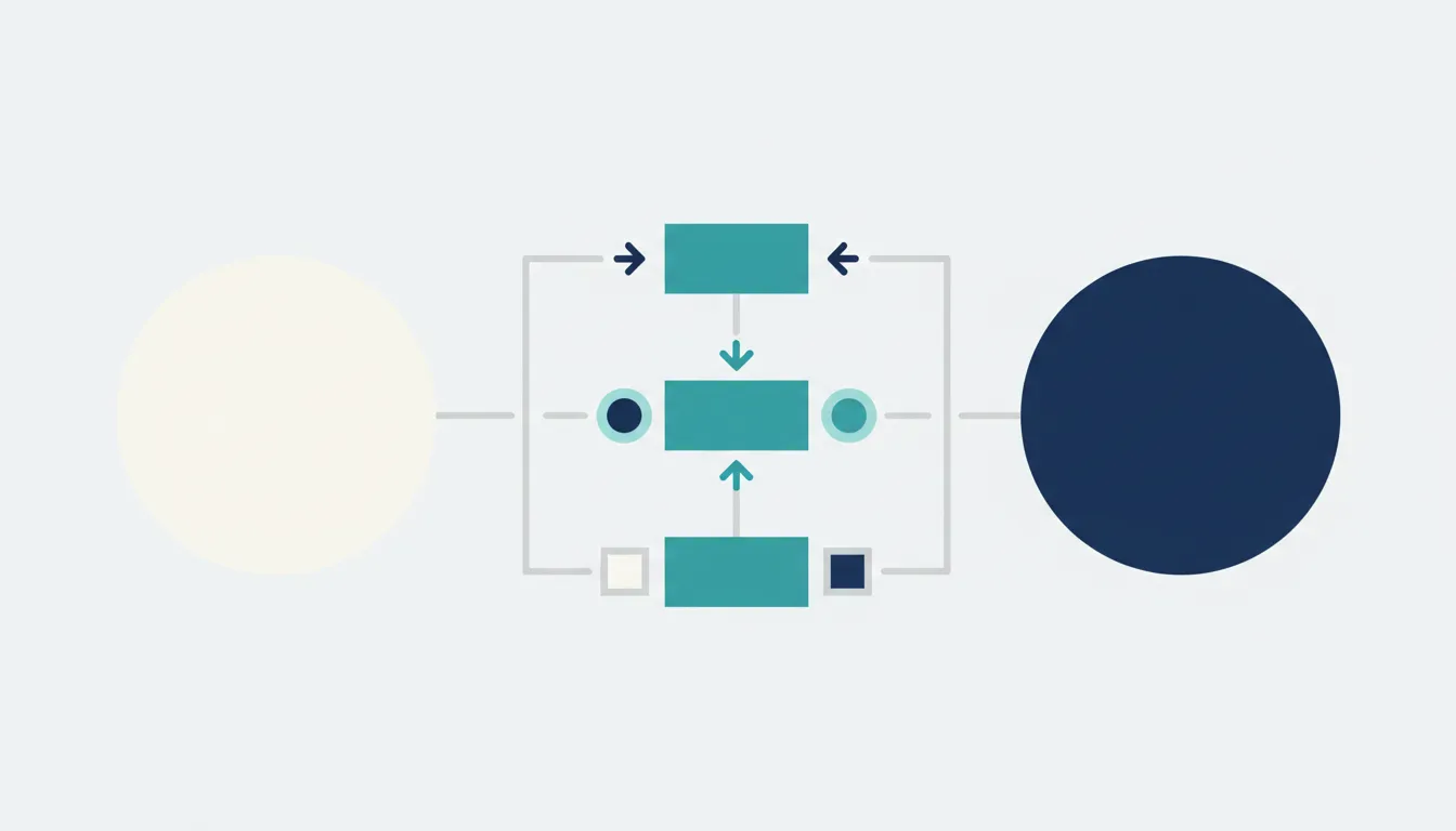 HubSpotとSalesforceを、一体運用、統制、乗り換え負荷の3軸で比較した図