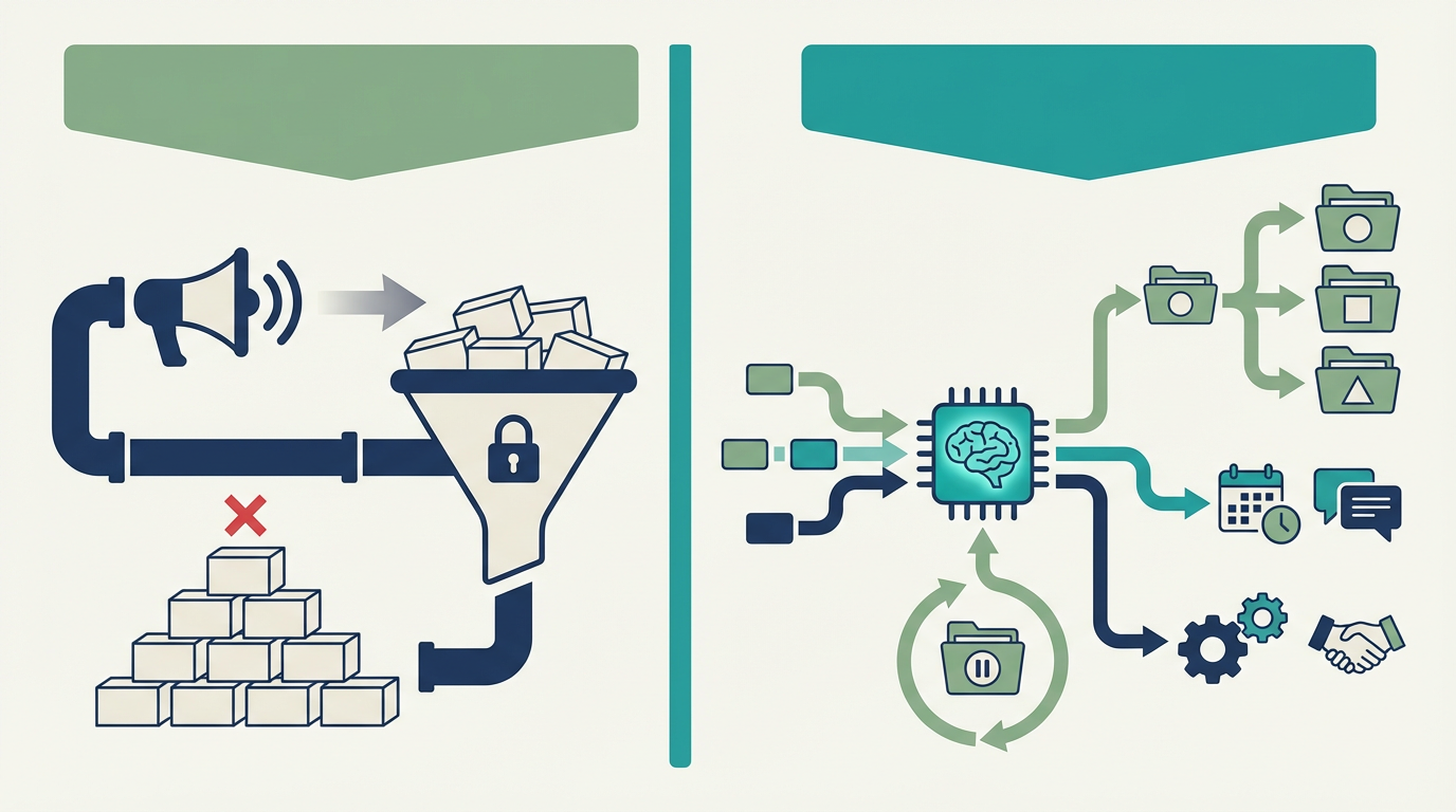 なぜBtoB企業はナーチャリングに幻滅したのか？AI活用で再評価される理由と運用再設計の進め方