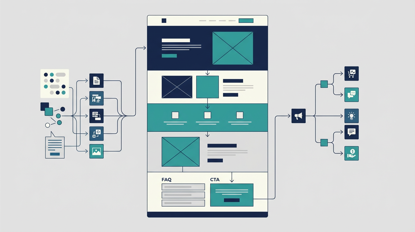 LPワイヤー作成にAIをどう使う？訴求整理、構成案、CTA配置の決め方
