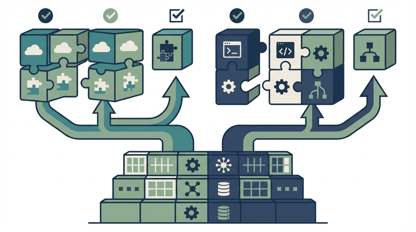 SaaSか自作かで迷ったら？競争領域と非競争領域で考えるAI時代の業務設計