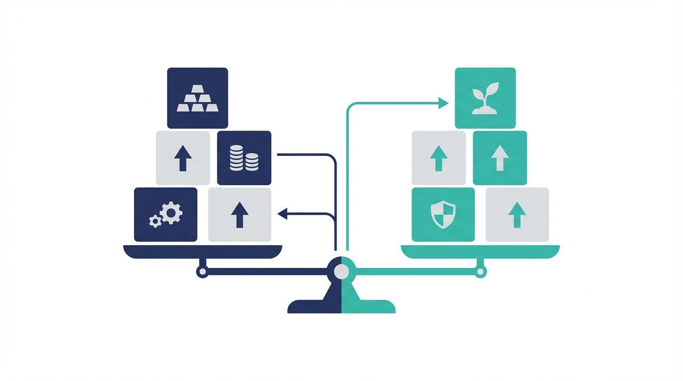 営業AI ROIを、投資項目と効果項目の両面で整理した図