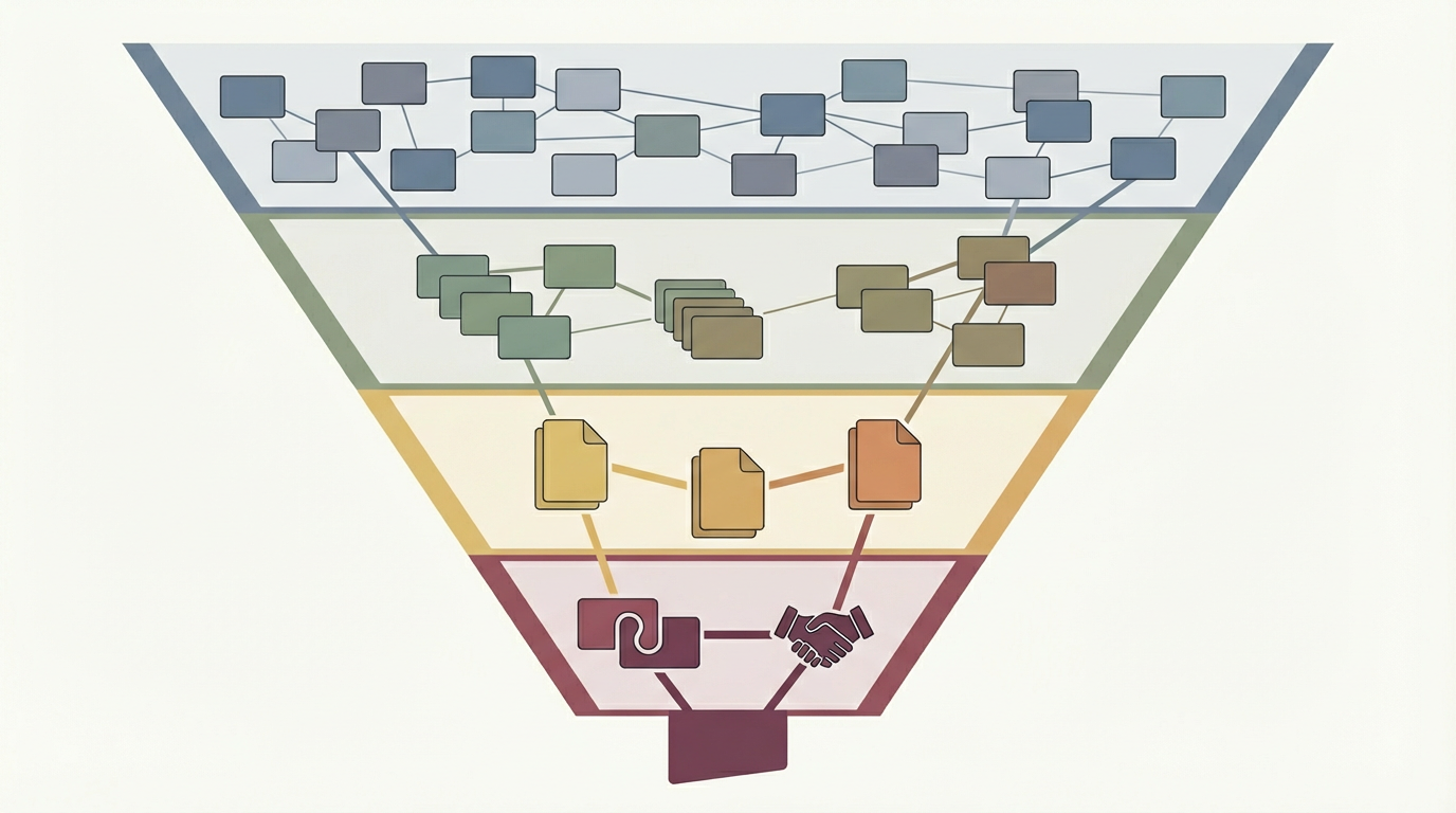 セールスファネルとは？営業ファネル・売上ファネルとの違いとBtoBでの設計方法