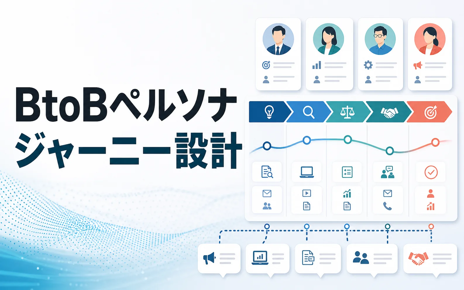 BtoBペルソナ・カスタマージャーニーテンプレートのサムネイル