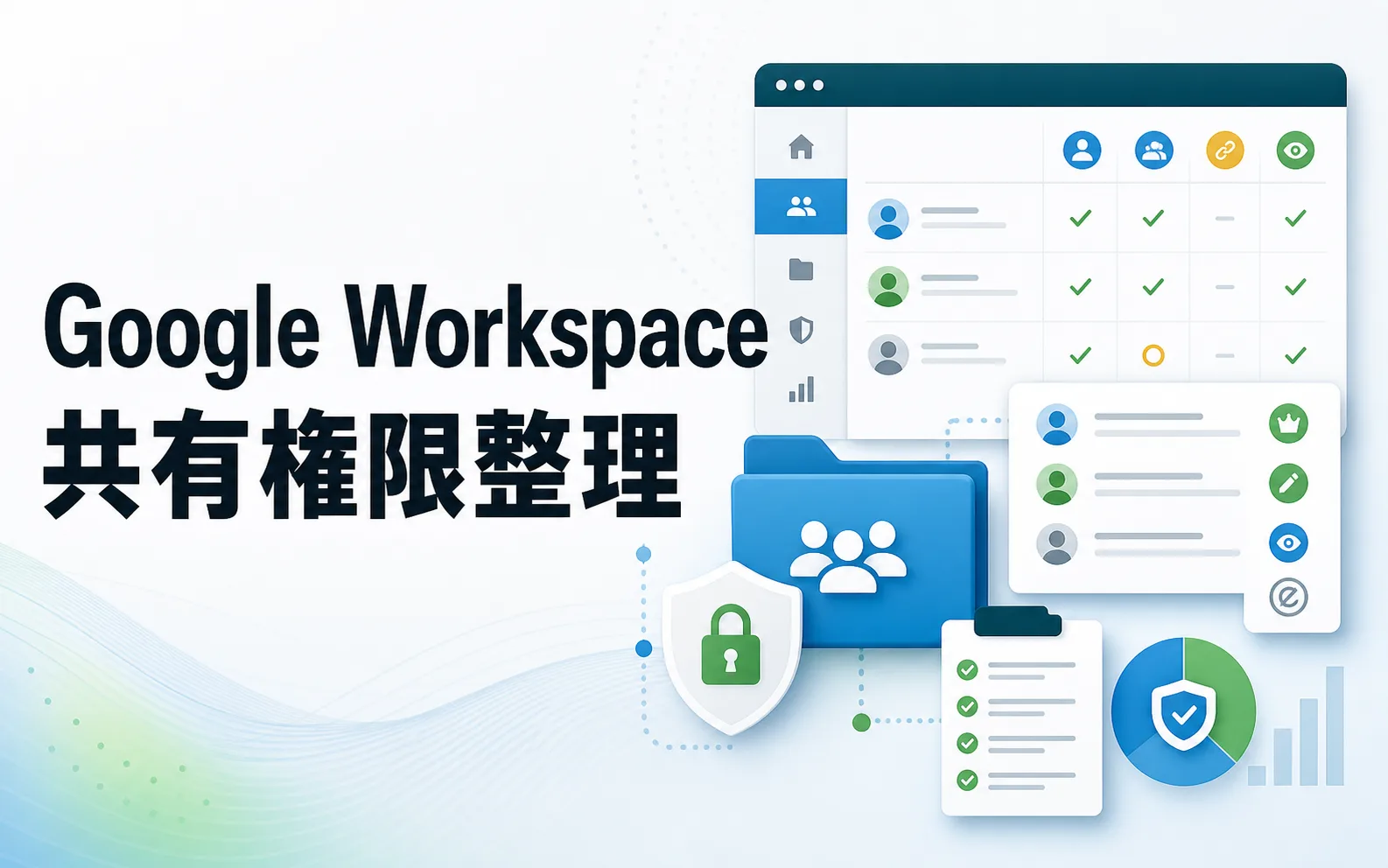 Google Workspace業務管理・共有権限整理チェックシートのサムネイル