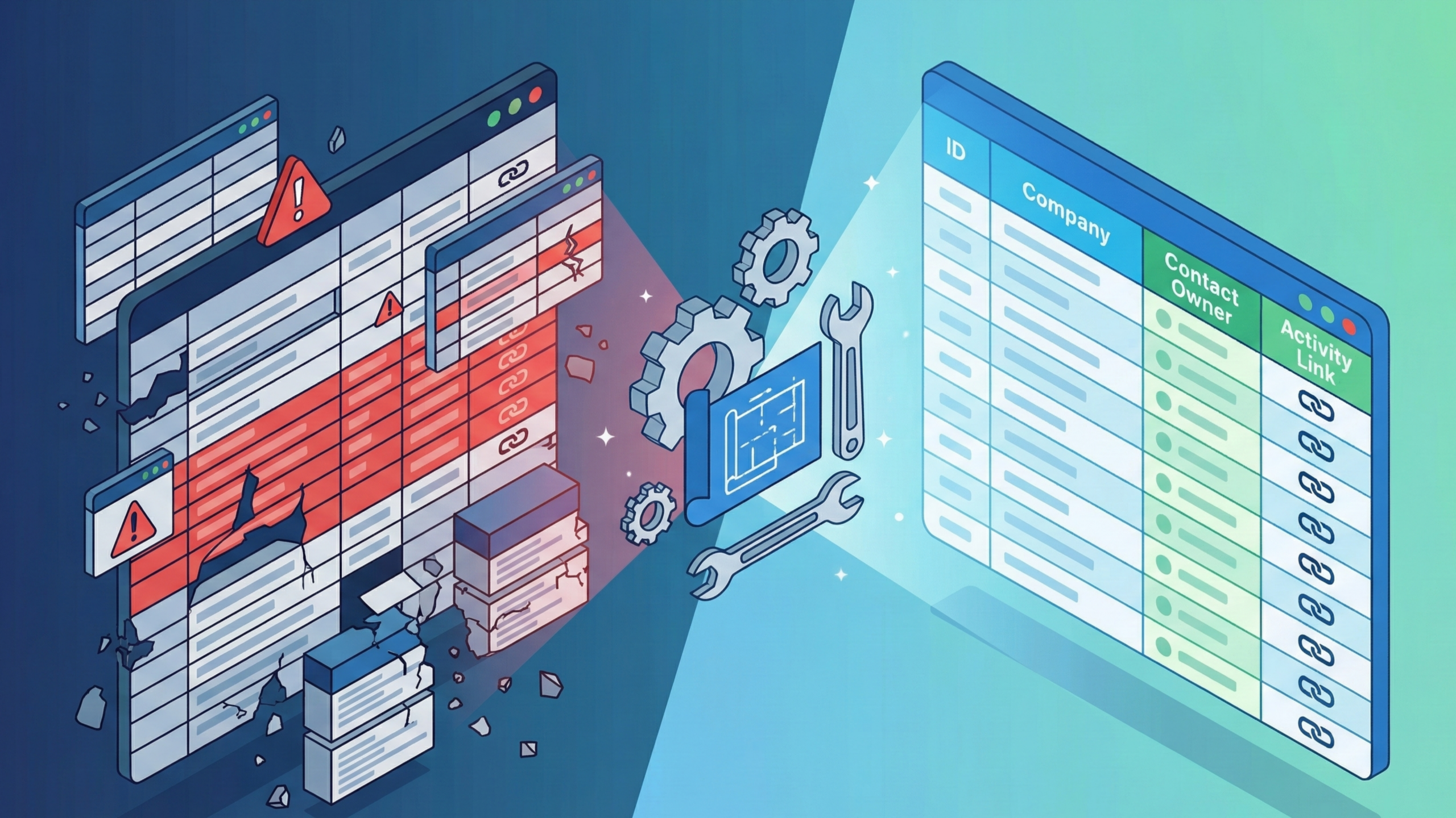 脱スプレッドシート：顧客管理が壊れる理由と、移行せずに延命する方法（現場で回る”最低限の型”つき）