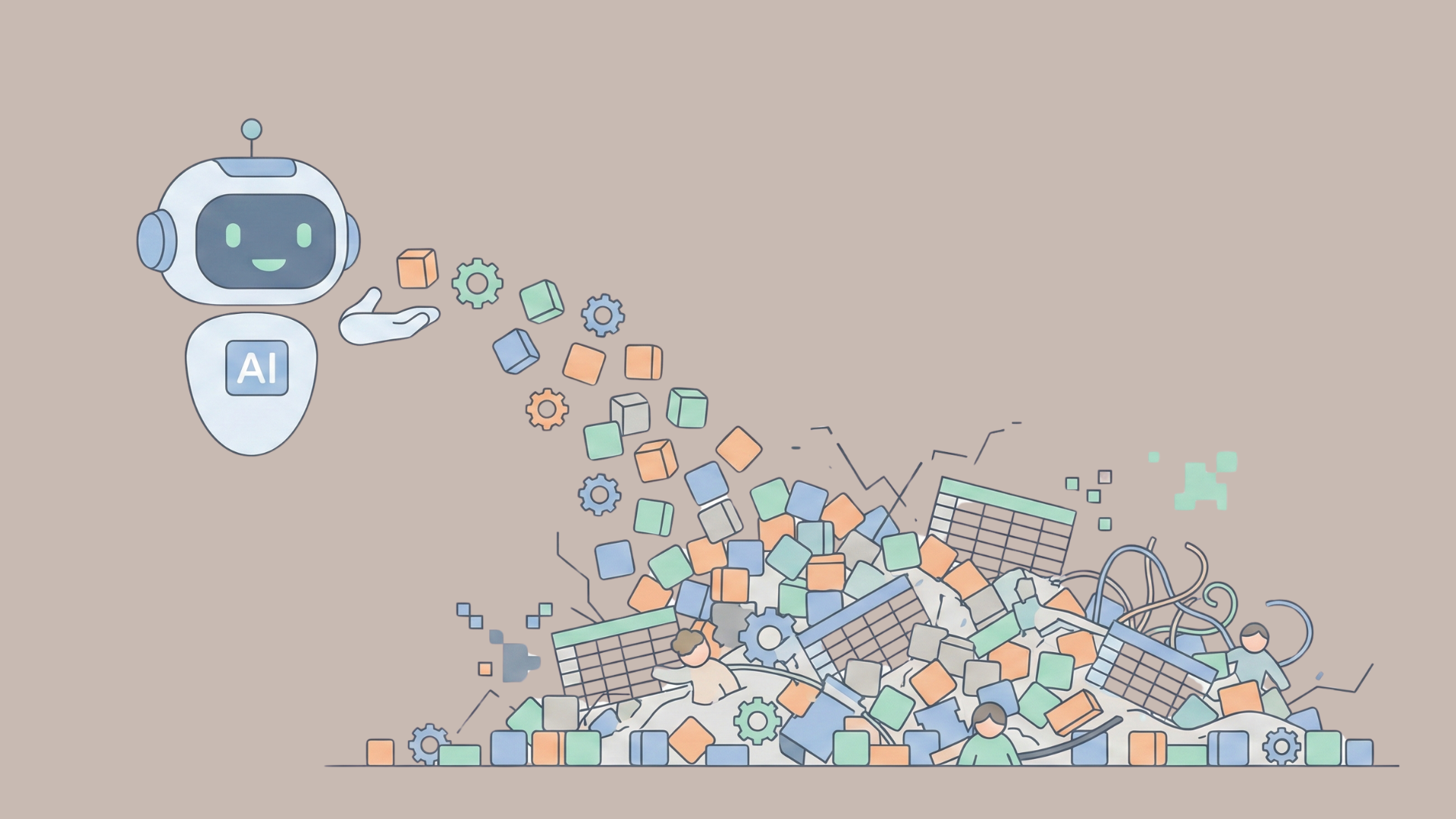 AIツール開発の民主化が招く「SLOPの量産」——Excelマクロ地獄の再来を防ぐ経営者の選択