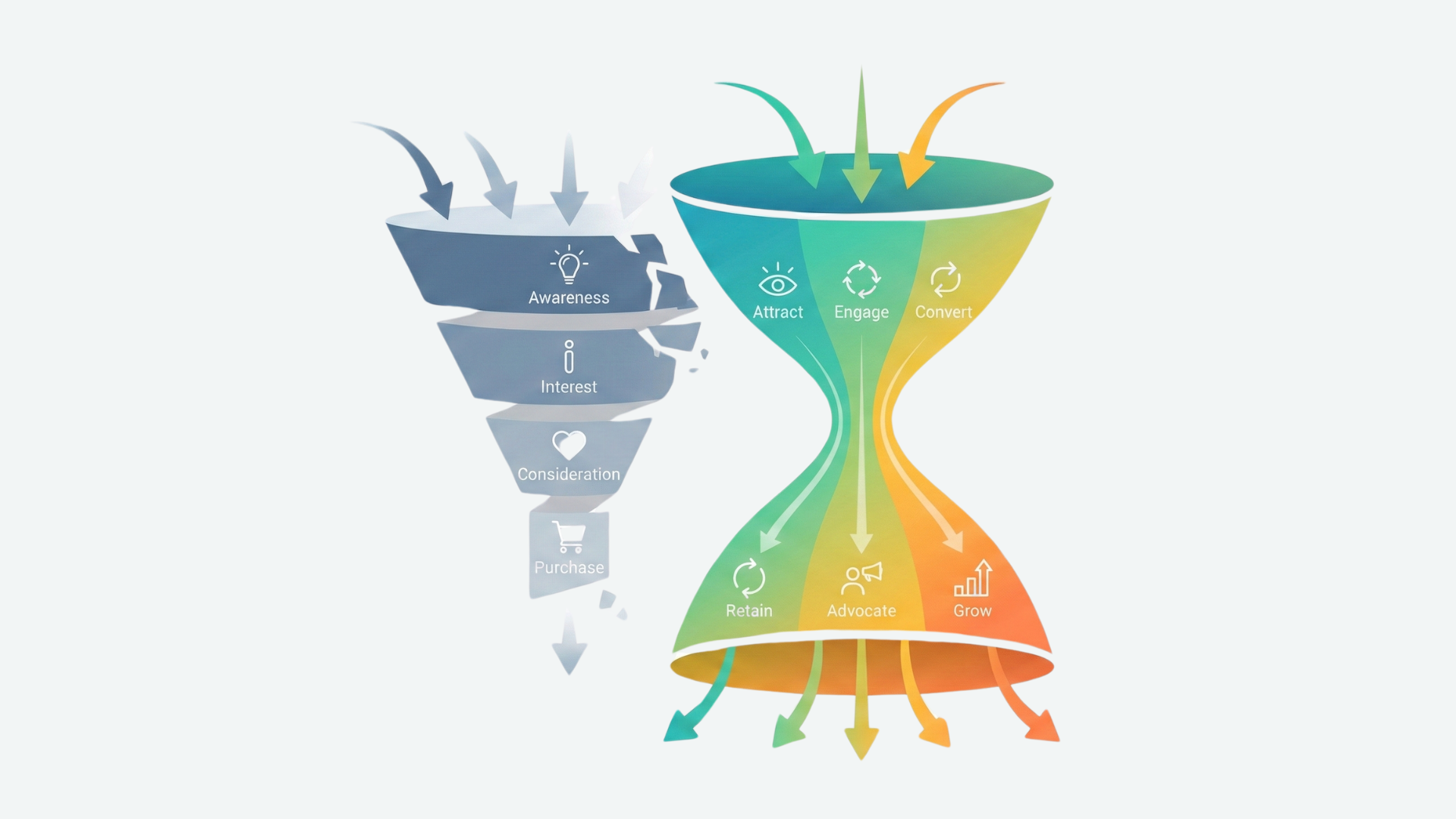 「ファネルはもう古い」は本当か？焼き畑営業から脱却するフライホイール戦略の真実