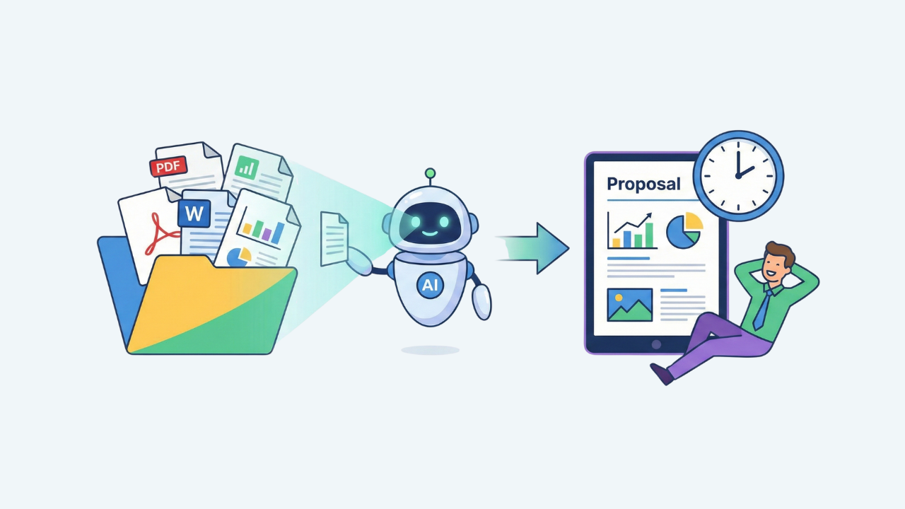 「フォルダ内の資料を読んで提案書作って」で完結。Claude Coworkで営業資料作成時間をゼロにする方法