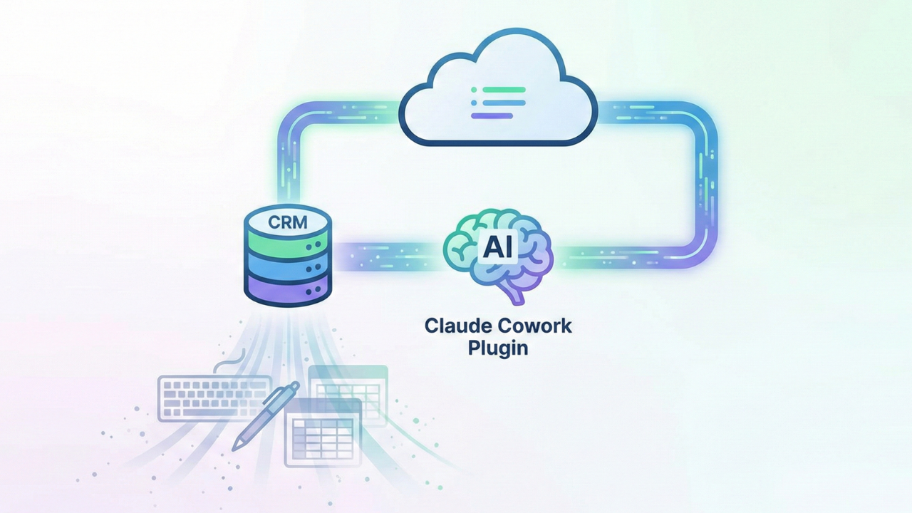 【2026年最新】「CRM入力」が消滅する日。Claude Cowork公式プラグインが営業現場にもたらした「ヘッドレスSaaS」革命を徹底解説