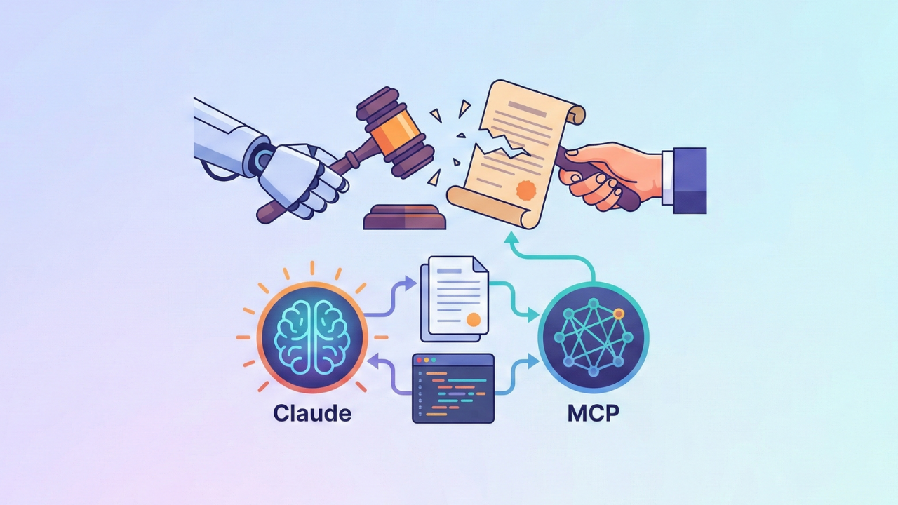 【2026年最新】法務DXの終着点。「Claude Cowork」とMCPが破壊するリーガルテックの常識