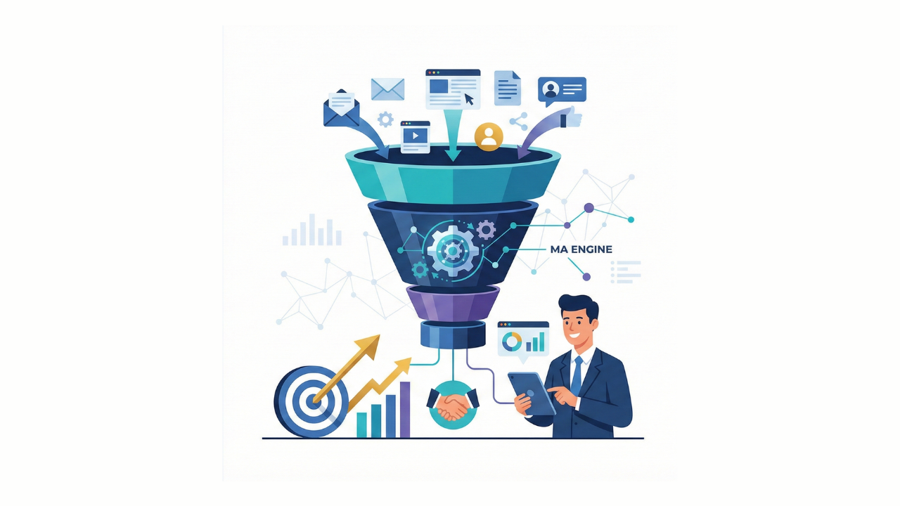マーケティングファネルを「絵に描いた餅」にしないためのMA連携戦略。決裁者が知るべき投資対効果と運用ロジック