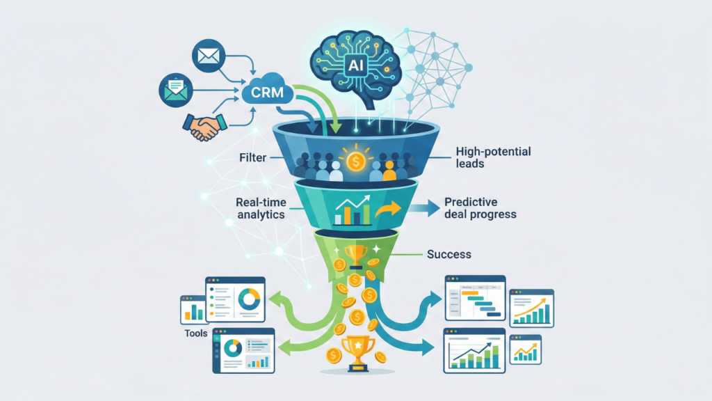 【2026年最新】次世代の営業DX！AI活用で進化する「ファネル」最適化とツール比較