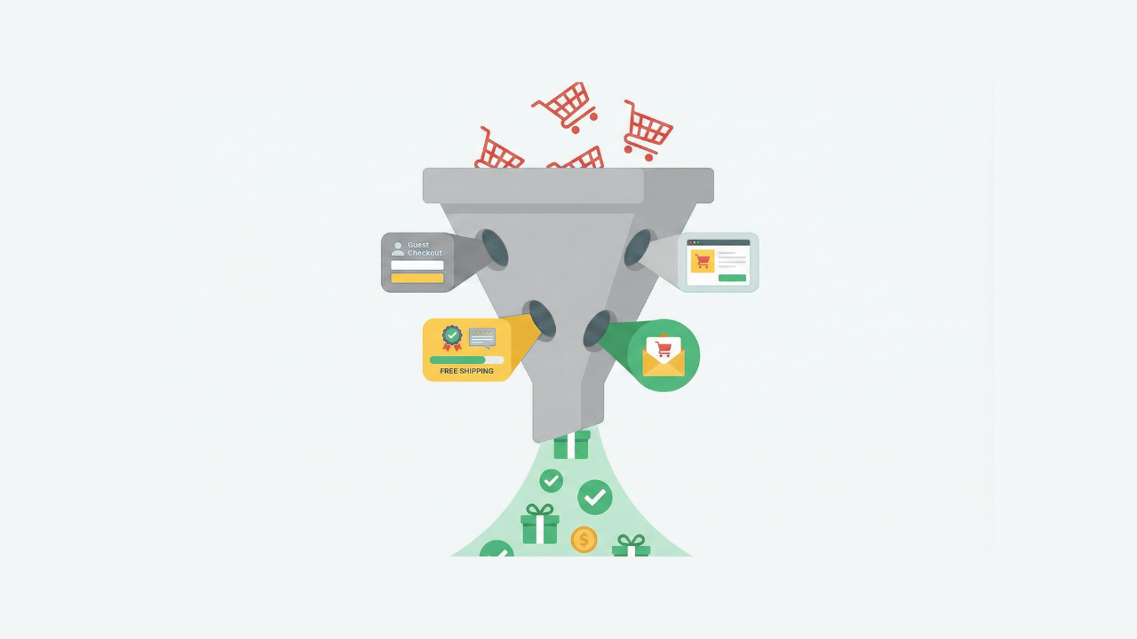 【EC売上アップ】購入ファネルの「穴」を塞ぐ改善事例5選。カゴ落ち率70%の壁を突破する実践テクニック