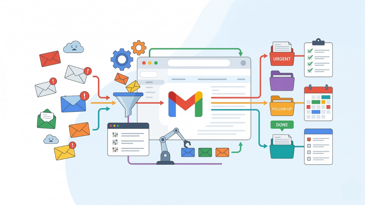 Google Workspaceでメールの対応漏れを防ぐ方法｜Gmail運用の見直しと自動化の考え方